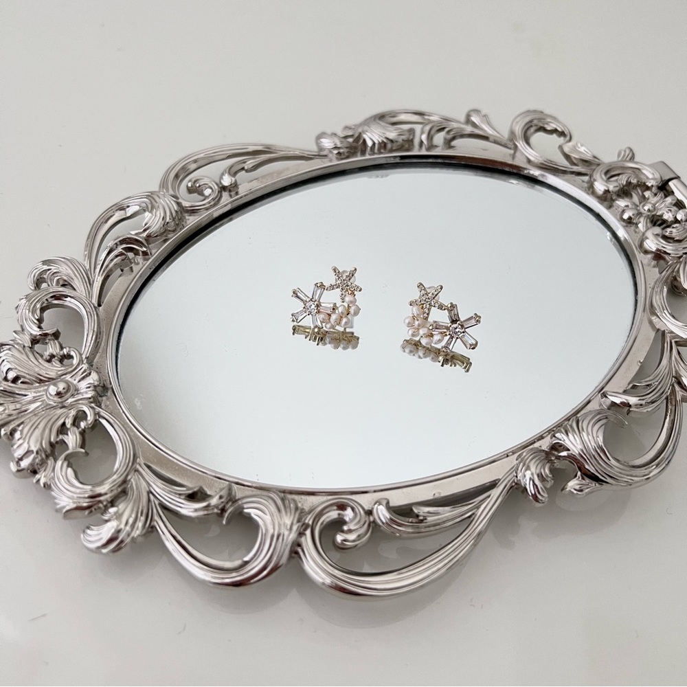 New Star and Flower Earring Studs